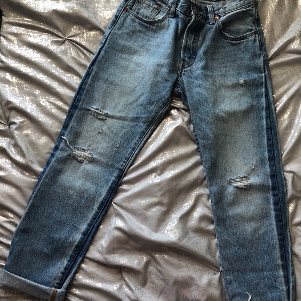 denim Levi jeans 501